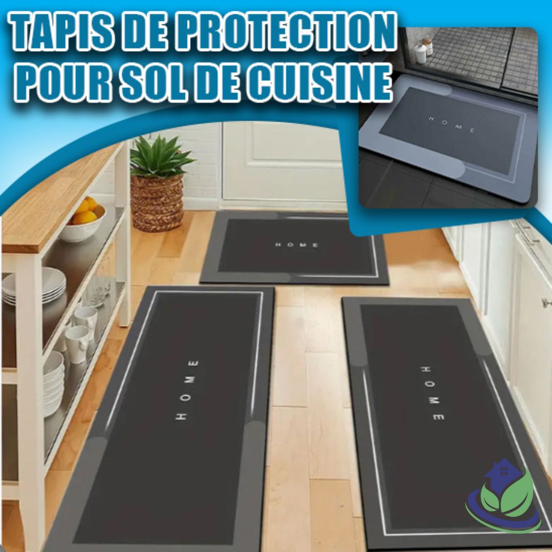 Tapis Cuisine Ultra-Absorbant : SolProtec™